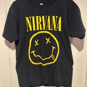 Vintage Nirvana shirt, size medium